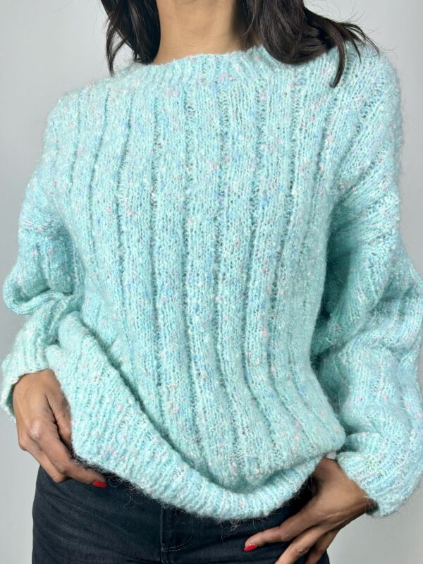 70's-80's Cotton Candy Handmade Knit Sweater