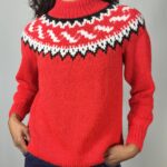 70's Hand-Knit Nordic Sweater