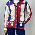 80's-90's Nautical Knit Cardigan